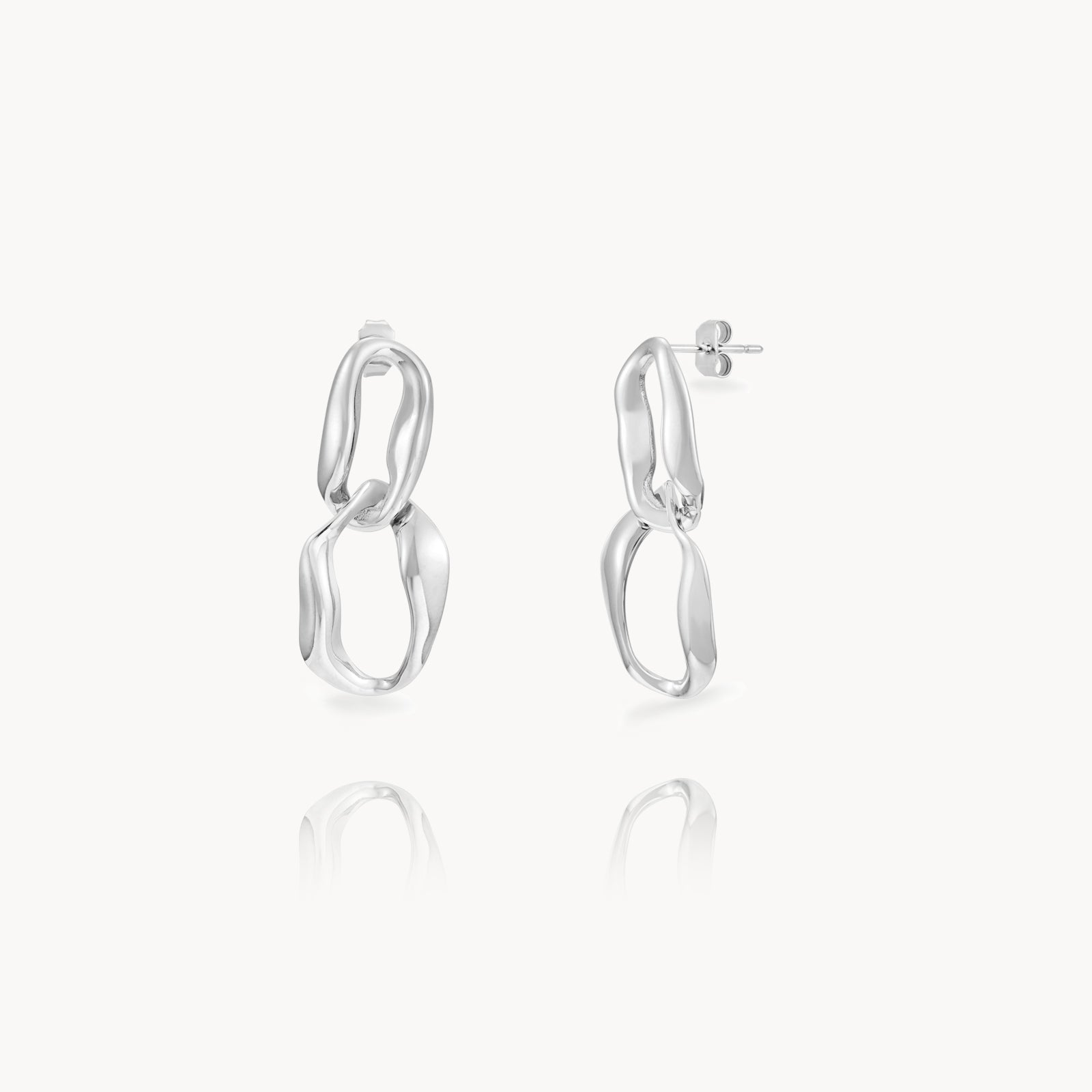 Pendiente eslabon irregular